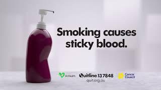 Smoking Causes Sticky Blood 30s