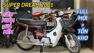 Honda Super Dream 2001. Chính chủ. Dọn Full mới zin chính hãng. Đẹp hoàn hảo từng chi tiết. Giá rẻ
