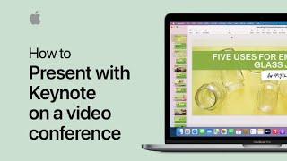 How to present with Keynote on a video conference on your Mac  Apple Support