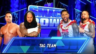 The Usos vs Solo Sikoa + Tama Tonga  Tag Team Elimination Match on SmackDown  WWE 2K24