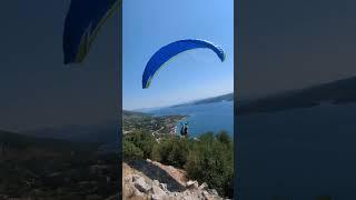 Childhood dream fulfilled take off from the tourist viewpoint above #Viganj #croatia