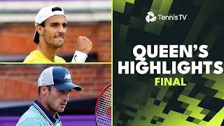 Tommy Paul vs Lorenzo Musetti For The Crown At Queen’s   Queen’s 2024 Final Highlights