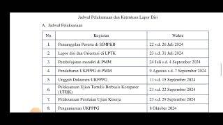 Resmi  Konfirmasi PPG Daljab 2024