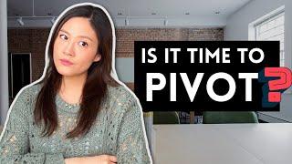 3 signs its time to pivot in your career NOW