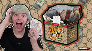 $3000 Online Hypebeast Mystery Box  HUGE WIN  GUCCI Yeezy Apple AirPods