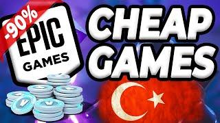 How to Change Epic Games to Turkey - Its Really Cheap