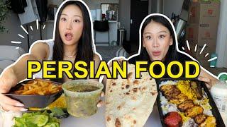 KOREAN SISTERS TRY *AUTHENTIC* PERSIAN FOOD + AITA