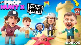 Roblox SECRET Prop Hunt X Trick Family Hide & Seek Part 2 FGTeeV Gameplay