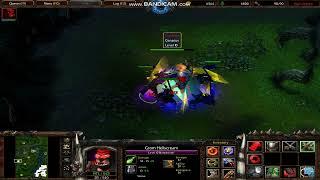 Warcraft 3 - Hunter of Shadows Grom Hellscream VS. Cenarius