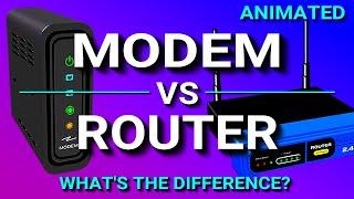 Modem vs Router - Whats the difference?