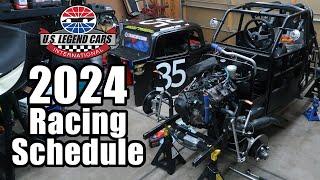 Our 2024 Racing Schedule