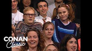 Andys Little Sister Featuring Amy Poehler & Andy Daly  Late Night with Conan O’Brien