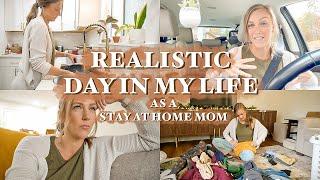 A REALISTIC DAY IN THE LIFE OF A CHRISTIAN MOM  SAHM VLOG