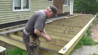 DIY Deck Part 9 - Fastening Deck Boards