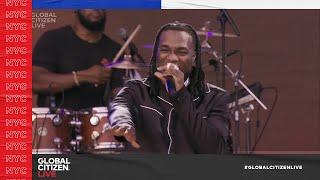 Burna Boy On The Low in New York City  Global Citizen Live