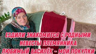 Ездили знакомится с родными невесты племянника  Любимый Василёк - мои покупки