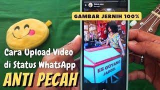 Cara Upload Video di WhatsApp Story Jernih 100% Gak Pecah Lagi