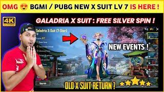 NEW EVENT  Galadria X Suit is Here  New X Suit Bgmi  Bgmi  Pubg New X Suit  Galadriel X Suit