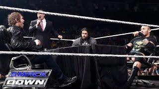 WWE World Heavyweight Championship Fatal 4-Way contract signing SmackDown May 7 2015