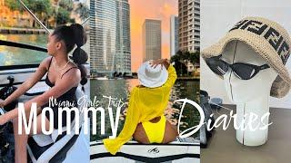 Girls Trip for Miami Swim Week Meet & Greet + Kyran Drive the Boat  Mom Diary