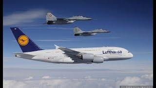 A380 in Sofia  Lufthansa Event  bg