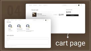 Part 4 - How to make an e-commerce website with HTML CSS and JS