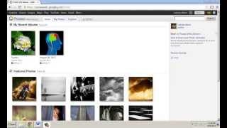 How to Delete an Image Photo Picture in Picasa Web Album