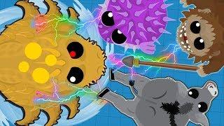 Mope.io RARE ANIMALS TROLLING JACKASS & DEMONFISH DESTRUCTION Mope.io Best Moments