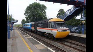 Mini HST   Trains At Kings Sutton 16th August 2022