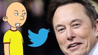 Caillou Shuts Down TwitterUngrounded