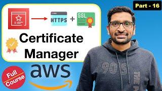 ACM AWS Certificate Manager Course  Route 53  Load Balancer - Part 16