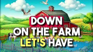 Sing Along Farm Animals Song for Kids  Learn Animal Sounds with Fun Music