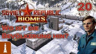 Wo ist die Bevölkerung hin?  Lets Play Workers & Resources Release 1.0 20  deutsch