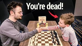 It took me 3 seconds to realize how STRONG this kid is at chess