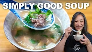 This Egg Drop Soup is Hearty - West Lake Soup  西湖牛肉羹