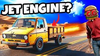 I Installed a ROCKET ENGINE in My Truck in The Long Drive Mods?