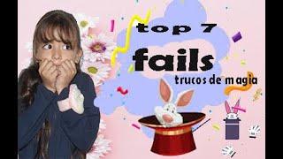 top 7 trucos de magia fallidos soy aleh tv  top 7 failed magic tricks