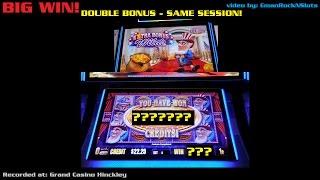 Wild AmeriCoins Slot Machine Double Bonus BIG WIN