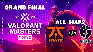 FNC vs EG - Valorant Masters Tokyo 2023 - GRAND FINAL