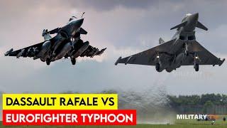 Dassault Rafale vs Eurofighter Typhoon A 2023 comparison