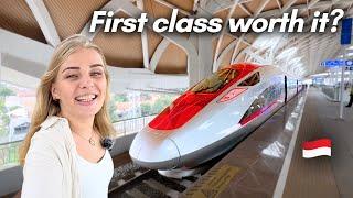 First Class Bullet Train from Jakarta to Bandung  *Whoosh