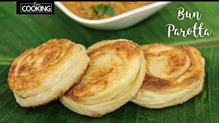 Bun Parotta  Madurai Bun Parotta Recipe  Street Food  Paratha  Soft Layered Parotta