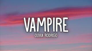 Olivia Rodrigo - vampire Lyrics