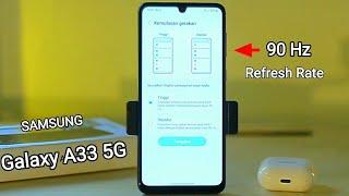 Cara Setting Refresh Rate Samsung Galaxy A33 5G