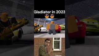 Gladiator in 2019 VS Gladiator in 2023 tds roblox #viral #shorts