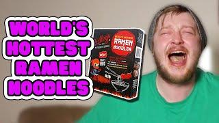 Worlds Hottest Ramen Noodles Challenge  WheresMyChallenge