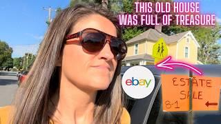 Couldnt Believe This Packed Old House - Ebay Reseller Estate Sale - Estate Sale Haul