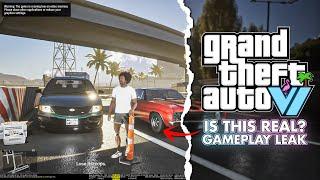 GTA 6 Gameplay Leak.. IS IT REAL? a lot of GTA 6 features LEAKED