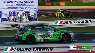 TCR Italy - Denis Babuin Mauro Trentin - Misano Round 2 - 2023