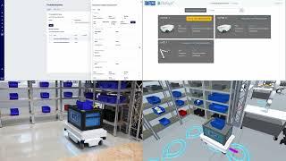 Online Process Planning for Intralogistics and Production in the BaSys Middleware for Industrie 4.0